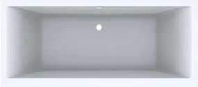 Geberit Renova inbouwbad met ligzijde links en rechts 180x80x42cm wit acryl
