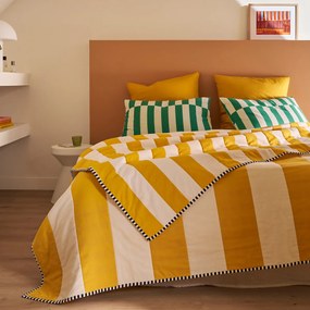 Gematelasseerd beddensprei in katoen, Hendaye