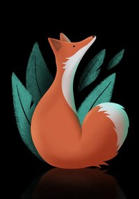 Ilustratie Foxy Trot, Fadil Roze