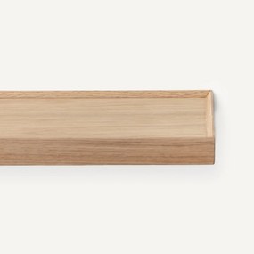 Wandplank in eik L60 cm, Tidder