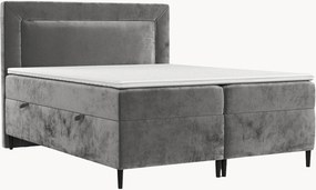 Handgemaakt chenille divanbed Noble met opbergruimte, H3
