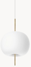 Hanglamp Kushi, mondgeblazen