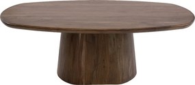 Organische Salontafel Acaciahout - 135 X 70cm.