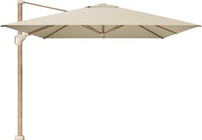 Challenger T1 premium parasol 400x300 cm teak champagne