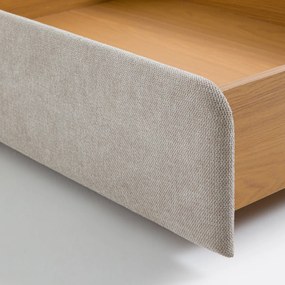 Set van 2 opberglades voor bed Elori