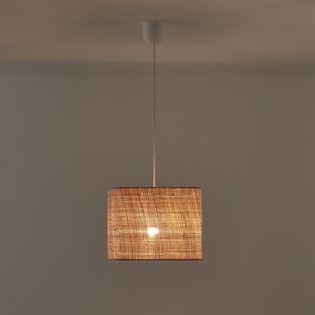 Hanglamp / Lampenkap in raffia L25 cm, Dolkie