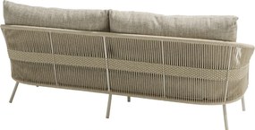 4 Seasons Outdoor Corfu 3-zits loungebank Linnen Loungebank   beige weerbestendig