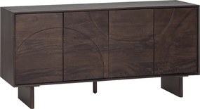 Dressoir Met Organisch Patroon - 170x40x76cm.
