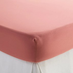 Hoeslaken van gewassen microvezel, gerecycled polyester,  hoogte 30 cm