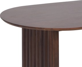 Eettafel Geribbelde Poot 180cm - 180 X 100cm.