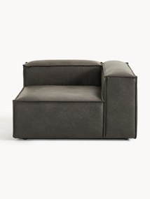 Hoekmodule Lennon van gerecycled leer