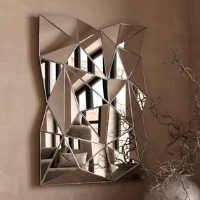 Kare Design Prisma Geometrische Spiegel 120cm - 80x120cm
