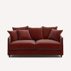 Omvormbare compacte bank in fluweel, Lazare