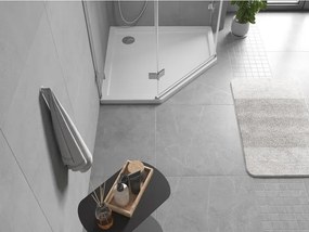 Mexen Flow kwadrant douchebak slim 90 x 90 cm, wit glans - 46P109090