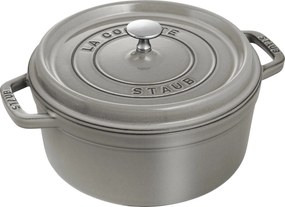 Staub La Cocotte Cocotte 24 cm / 3,7 l, Rond, Grafietgrijs - La Cocotte - Staub