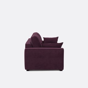 Bank-bed fluweel, mousse Cécilia