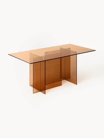 Glazen eettafel Anouk