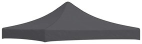vidaXL Partytentdak 3x3 m antracietkleurig