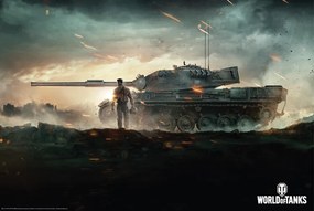 Poster World of Tanks - Man and Machine