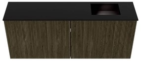 Mondiaz Joya 100cm toiletmeubel shadow met wastafel faye rechts 1 kraangat urban