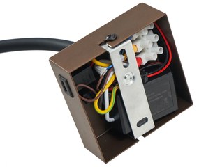 Moderne wandlamp brons met USB-C poort - Gosna