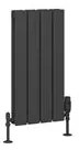 Eastbrook Addington type 20 radiator 30x60cm 401W antraciet