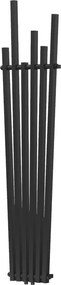 Mexen Omaha decoratieve radiator 1800 x 420 mm, 655 W, zwart - W208-1800-420-00-70