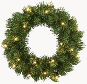 Outdoor decoratieve LED-krans Alaska met timerfunctie