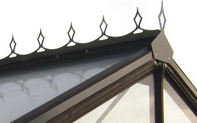 ACD nokversiering zwart voor een ACD Hélène tuinkamer