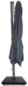 Zweefparasol  3x3m S1 (excl. voet) Grijs-antraciet Camello Diego