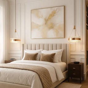 Kristallen Hanglamp LED LHJ099-CP GOLD