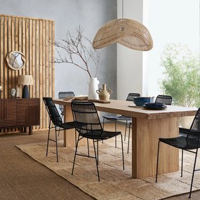 Hanglamp in rotanØ81 cm, Kirana