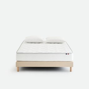 Matras met 406 biconische veren, stevige ondersteuning, evenwichtig ligcomfort