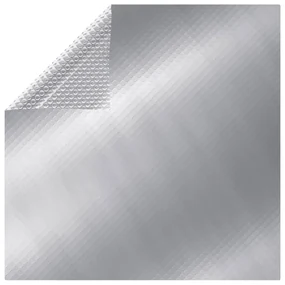 vidaXL Zwembadhoes 450x220 cm PE zilverkleurig