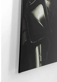 Kare Design Knight Cow Glas Schilderij 120x120