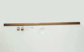 Saniclear Redro stabilisatiestang 120cm incl. muur- en wandbevestiging verouderd messing