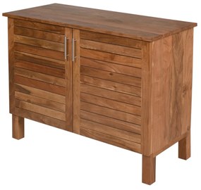 Livli Amira badkamermeubel 100cm met ronde dark emperador waskom