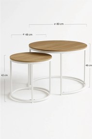 Set van 2 Renty Center-tafels