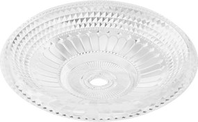 Mexen Heba glazen opbouwwastafel 45 x 45 cm, transparant - 24064500