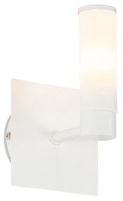 Moderne badkamer wandlamp wit IP44 - Bath Modern G9 IP44 vierkant Lamp