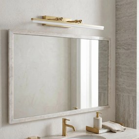 Badkamer LED-wandlamp APP1876-1W 60cm BRUSH GOLD