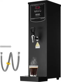 VEVOR Commerciële Elektrische Heetwaterdispenser 15L, 2500W met RVS Verwarmingsbuis, 50L/H Snelle Verwarming, voor Koffie, Thee, Restaurant
