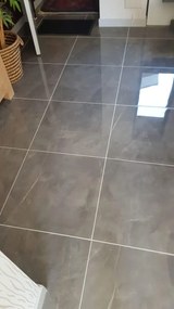 Hoogglans Vloertegel 60x60 Cm Arma Grijs Marmerlook NR43