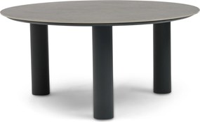 Dining Tuintafel rond 158 cm Grijs Trino