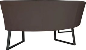 Eetkamerbank - Amsterdam - stof Element antraciet 02 - geschikt voor tafel 150 cm
