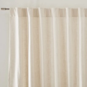 Katoenen gordijn met verborgen lipjes, Jawi