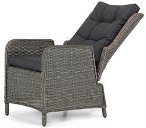 Tuinset 8 personen 300 cm Wicker Grijs Garden Collections Kingston/Brighton