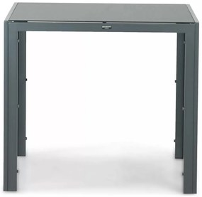 Tuinset 4 personen 85 cm Aluminium/textileen Grijs Domani Furniture Carino/Venustas