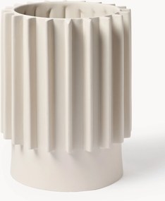 Plantenpot Valeska met geribbeld oppervlak, H 41 cm