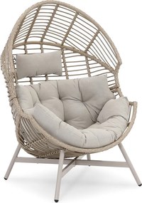 Aluminium ligbed Tulum Garden Point beige